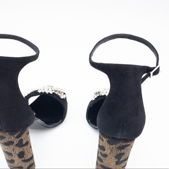 Authentic Giuseppe zanotti I70086 cam Nero sandals - Picture 9 of 16